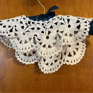 Handmade Crocheted Collar-New